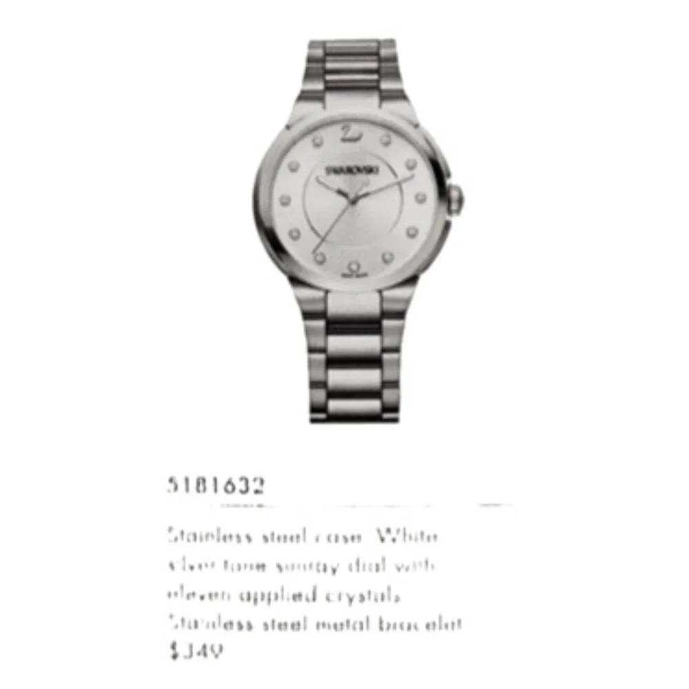 Swarovski City Stainless Steel Womens Watch 5181632 Swiss Made Movement
